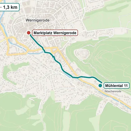 Traumfewo Grüneseck In Innenstadt Mit Wald Von Harztraveler Wernigerode